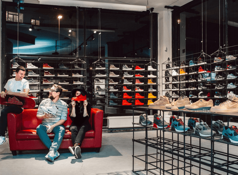 Shoe store